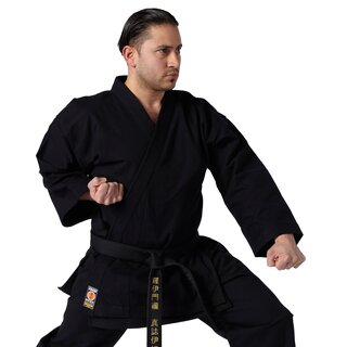 Karate Jacke Traditional, 12oz, Schwarz | KWON