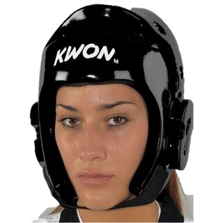 Kopfschutz PU, schwarz | KWON