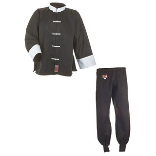 Kung Fu Anzug Cotton 9502 schwarz/wei | JU-SPORTS