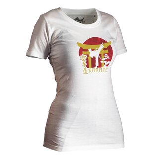 Lady T-Shirt Torii, Karate, wei oder schwarz | Ju-Sports