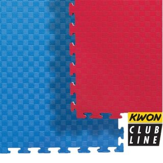 Steckmatte Reversible, ClubLine, rot/blau | KWON