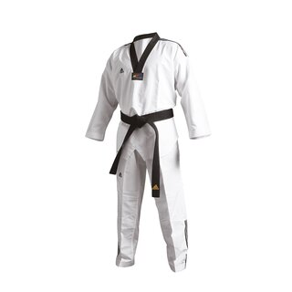 Taekwondo Anzug adi fighter, s/R, mit Streifen | ADIDAS