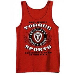 Tank-Shirt Fight Gear, Red | TORQUE