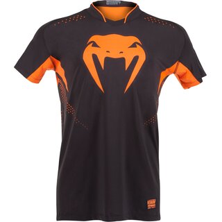 Trainings Shirt Hurricane X-Fit, Black/Neo Orange | VENUM