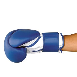 Boxhandschuh Fitness, 8-16oz, Schwarz oder Blau | KWON Blau / Weiß / 10 Oz