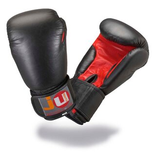 Boxhandschuh Rot/Schwarz, 8 bis 16oz | JU-SPORTS 10 Oz