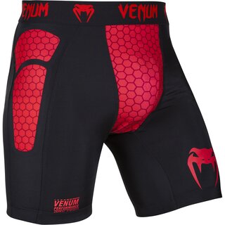 Compression Shorts Absolute, Black Red | VENUM L