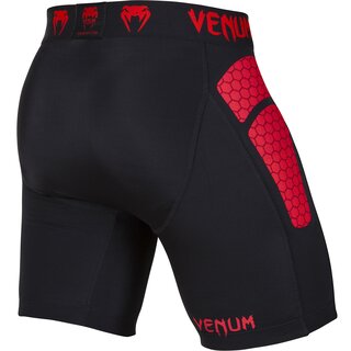 Compression Shorts Absolute, Black Red | VENUM S