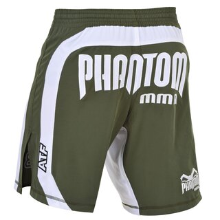 Fight Shorts Shadow, Army/White | PHANTOM MMA US 30 - Small