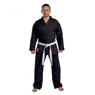 Karate Anzug Traditional, 8oz, Schwarz | KWON 160 cm