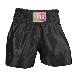 Thaibox Shorts Uni, 3 Farben | JU-SPORTS Schwarz / XL